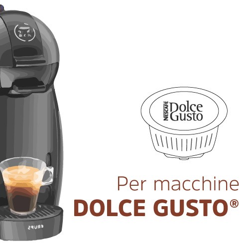 Kapseln kompatibel mit Nescafé Dolce Gusto Maschinen