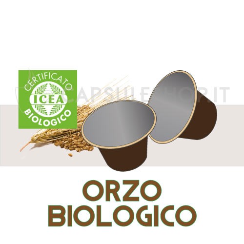 Passione 88 capsule compatibili nespresso orzo biologico