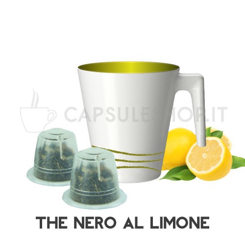 capsule compatibili nespresso passione 88 the nero limone