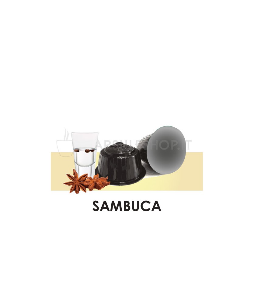 Dolce Gusto kompatible Kapseln. Sambuca Kaffee
