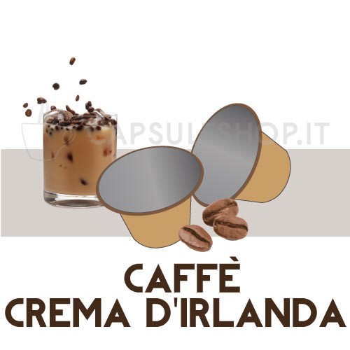capsule compatibili nespresso caffe aromatizzato crema d'irlanda