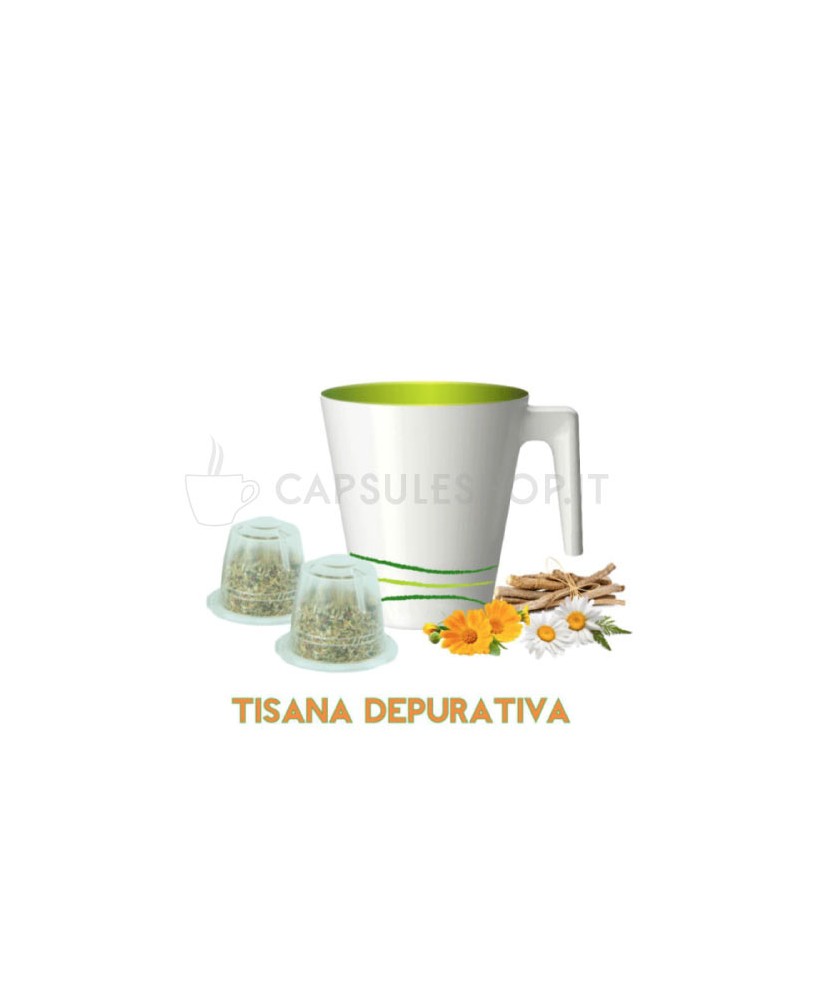 Purifying herbal tea for Nespresso machines