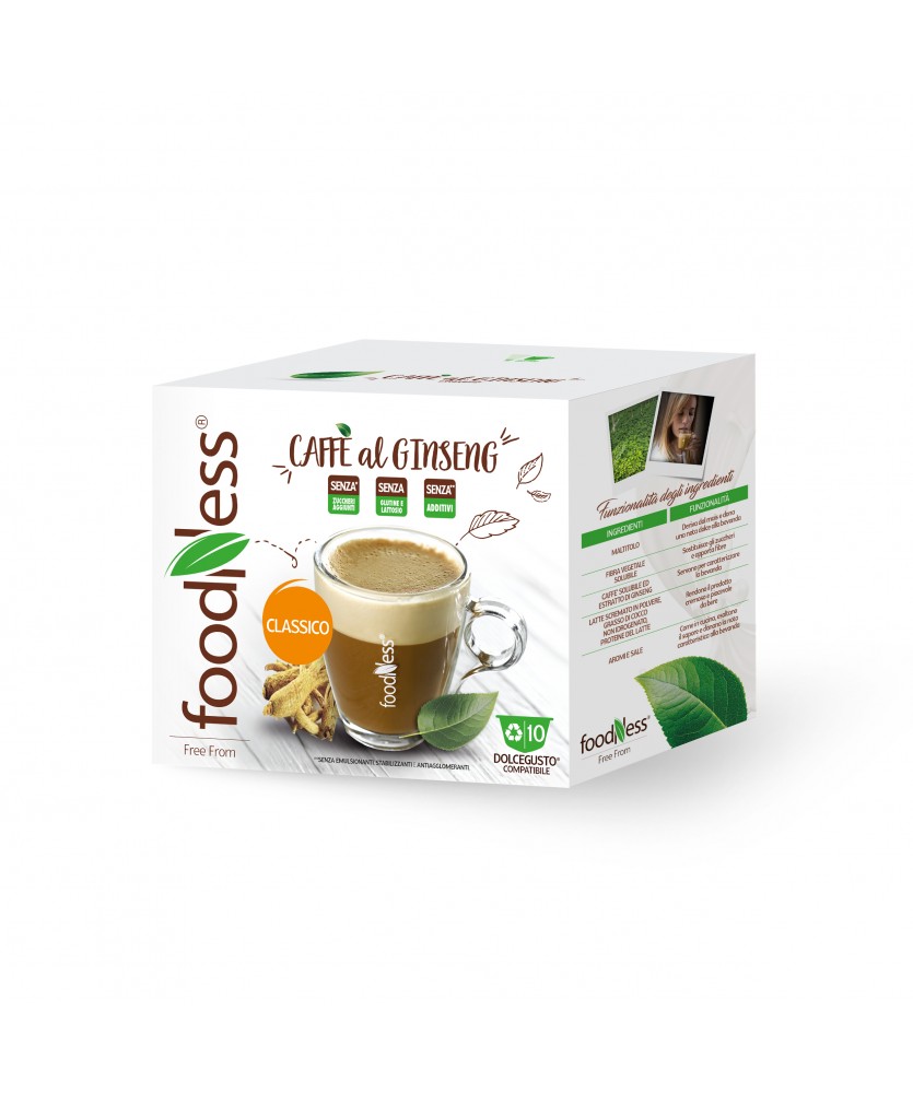 Caffè al ginseng Foodness Dolce Gusto