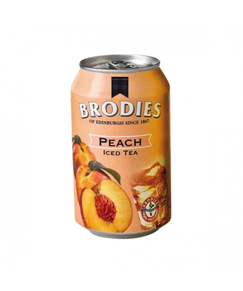 Tè freddo alla pesca Brodies in lattina 12 pezzi - Segafredo System > Bevande Segafredo
