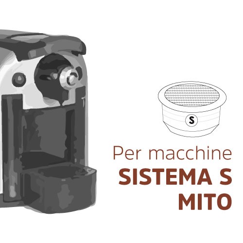 Capsule compatibili con macchine sistema S Mito