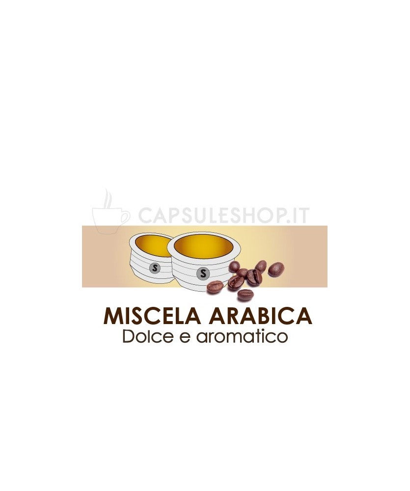 Caffè Miscela Arabica SISTEMA S Mito Noemi NERO NOBILE - Sistema S (Mito - Noemi)