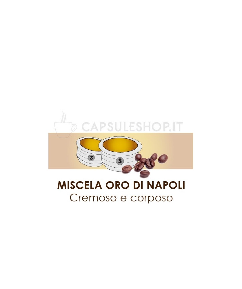 capsule miscela oro di napoli compatibili sistema S mito